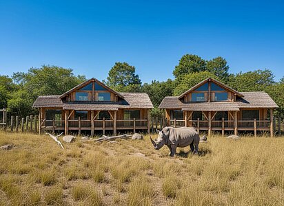New Rhino Safari Lodges and Expanded Giraffe Safari Lodge Experience Announced